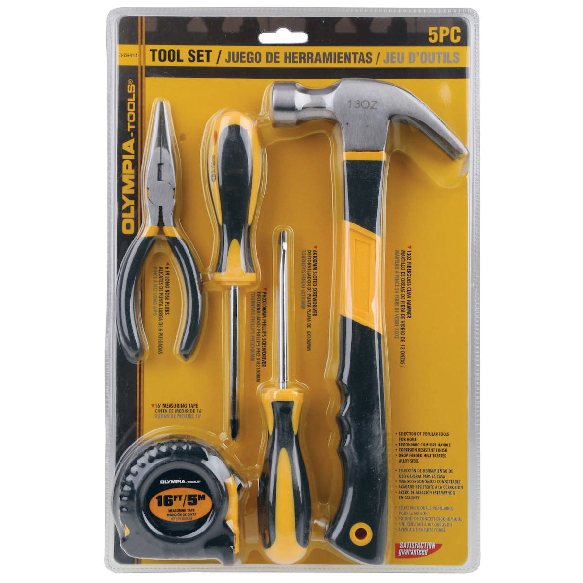 5 Pc. Olympia Tools Tool Set - Gebo's