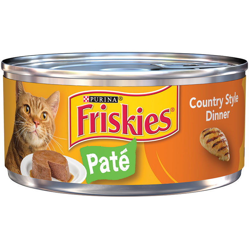 5.5 Oz. Purina Friskies Country Style Dinner Paté Cat Food - Gebo's