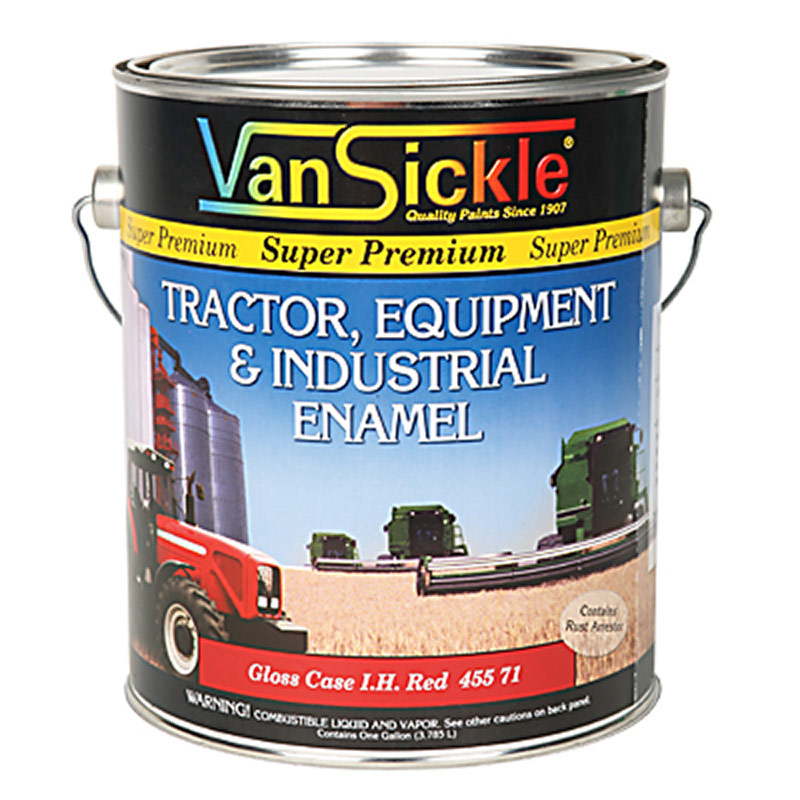 Van Sickle Paint Tractor Enamel, International Harvester Red Gloss, 1 gallon