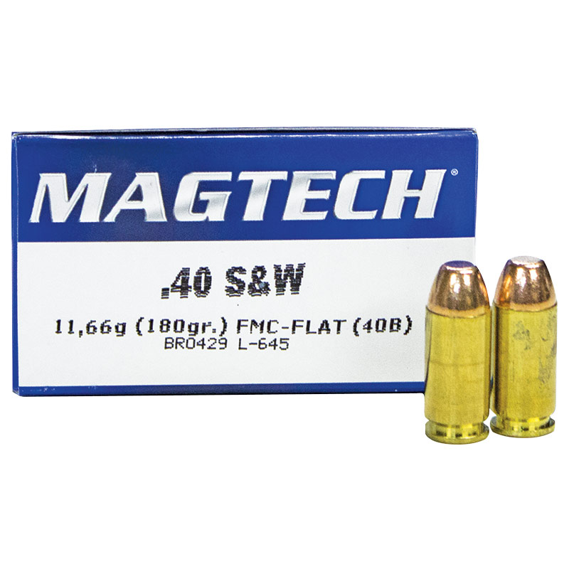 Magtech 180 Gr. .40 S&W Ammo - Gebo's