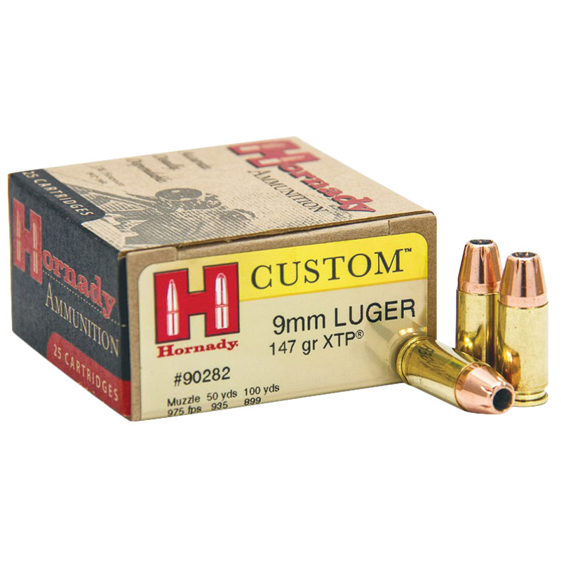 25 Rd. 9MM 147 GR XTP Pistol Ammunition - Gebo's