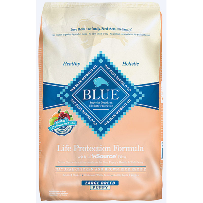 30 Lb. Blue Buffalo Life Protection Formula Chicken Large Breed Puppy ...