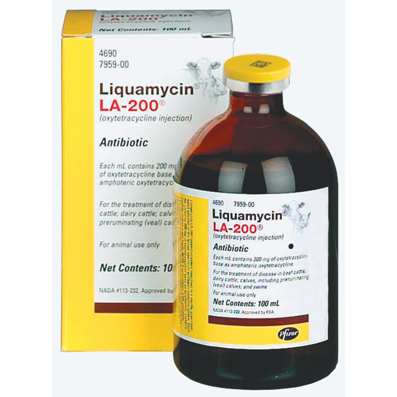 100 mL. Liquamycin LA-200 - Gebo's