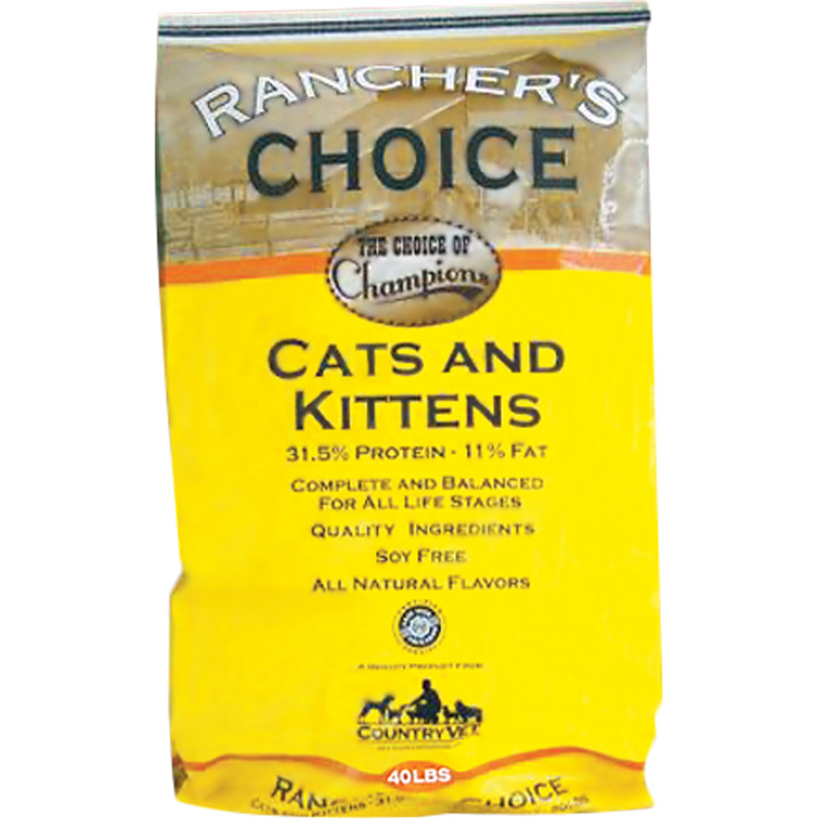 cat food yellow bag