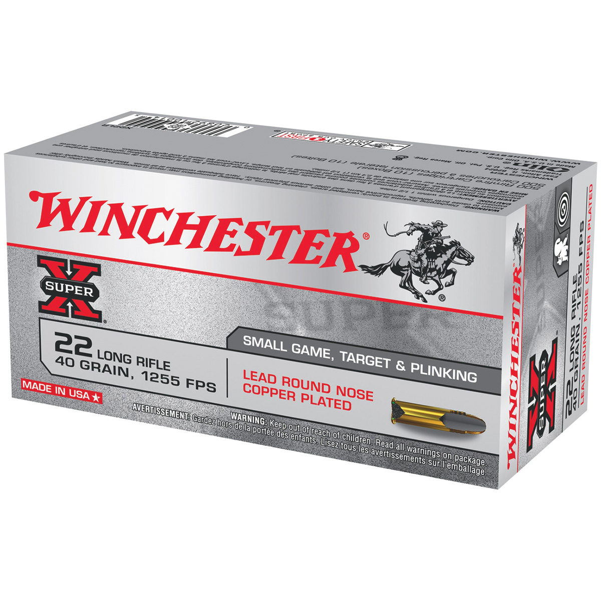 222 Rd. Winchester 22 Long Rifle Ammunition Small Game - Gebo's